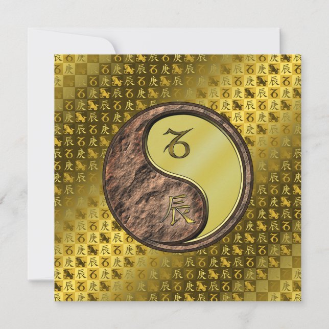 Capricorn & Metal Dragon Card (Front)