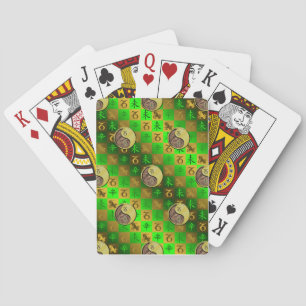 Capricorn & Metal Goat Playing Cards