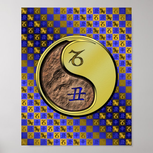 Capricorn & Metal Ox Poster (Front)