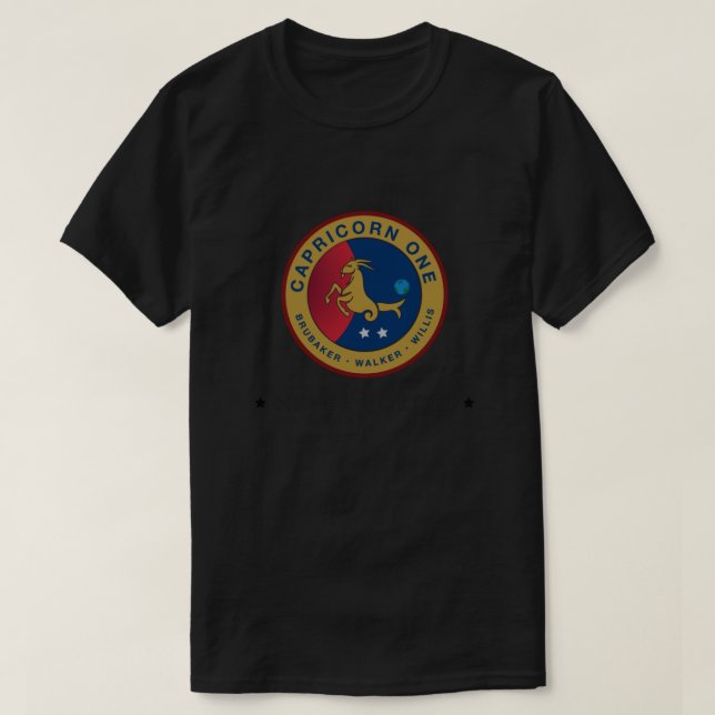 Capricorn One Logo T-Shirt (Design Front)