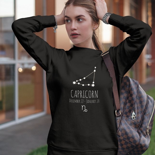 Capricorn | Personalised Zodiac Constellation Sweatshirt (Creator Uploaded)