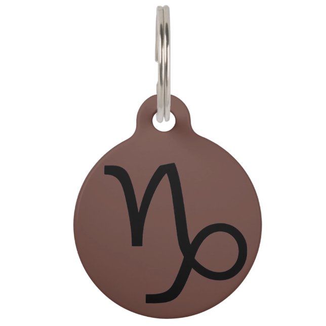 Capricorn Pet Tag (Front)