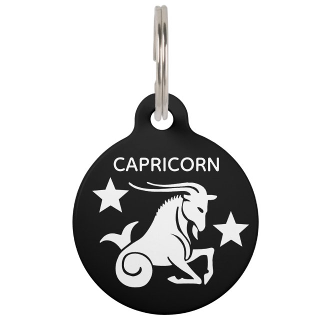 Capricorn Pet Tag (Front)