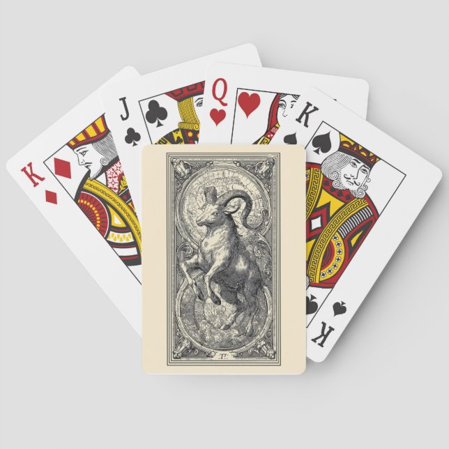 Capricorn Playing Cards (Back)