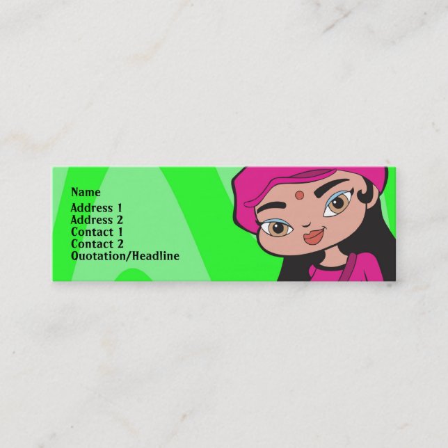 Capricorn Profile Card (Front)