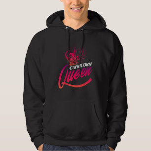 Capricorn Queen Astrology Constellation Birth Sign Hoodie