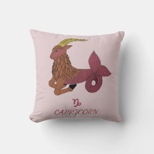 Capricorn Reversible Throw Pillow