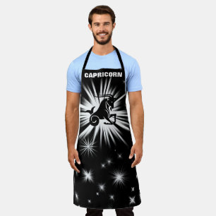 Capricorn sign apron