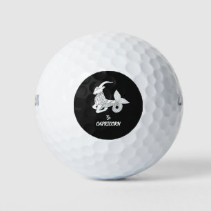 Capricorn Silhouette Golf Balls