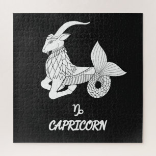 Capricorn Silhouette Jigsaw Puzzle
