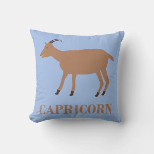 Capricorn Star Sign Goat Cushion
