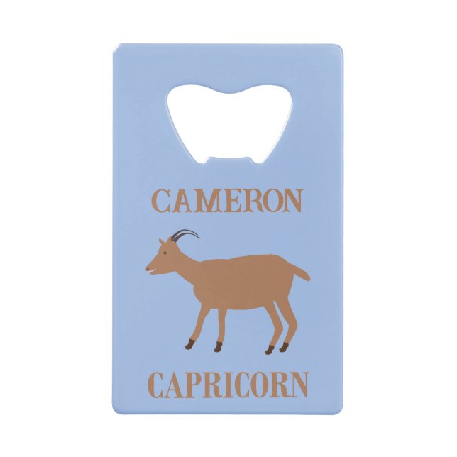 Capricorn Star Sign Goat Custom (Front)