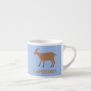 Capricorn Star Sign Goat Espresso Cup