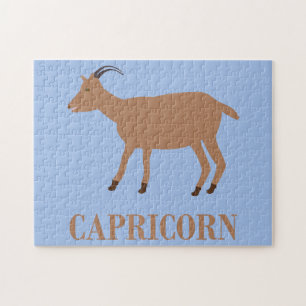 Capricorn Star Sign Goat Jigsaw Puzzle