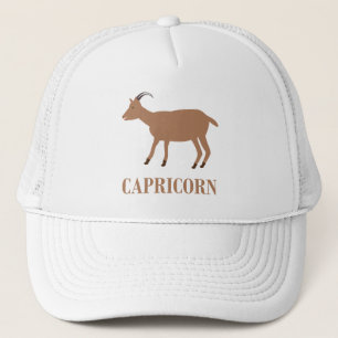 Capricorn Star Sign Goat Trucker Hat