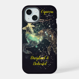 Capricorn star sign iPhone 15 case
