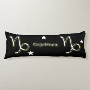 Capricorn symbol body cushion