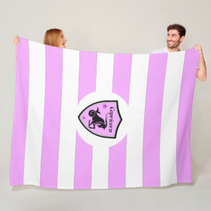 Capricorn symbol fleece blanket