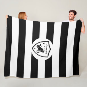 Capricorn symbol  fleece blanket