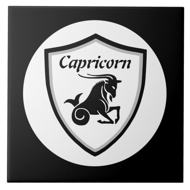 Capricorn symbol       tile (Front)