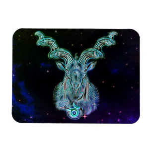 capricorn the goat zodiac magnet