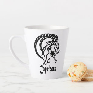 Capricorn the Sea Goat Zodiac Latte Mug