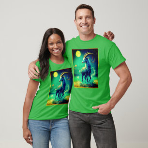 Capricorn the Sea Goat Zodiac Sign T-Shirt