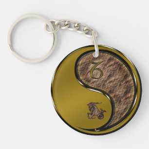 Capricorn the Seagoat Key Ring