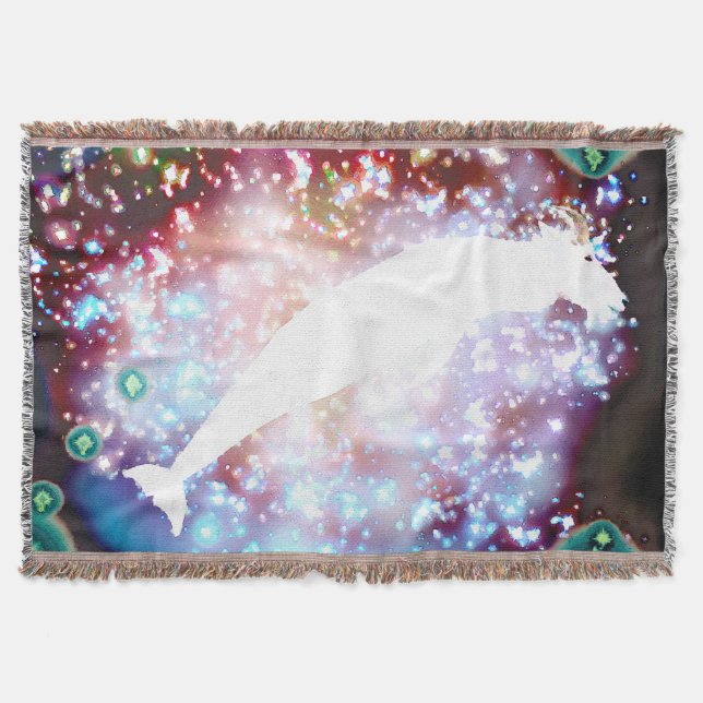 Capricorn Throw Blanket (Front)