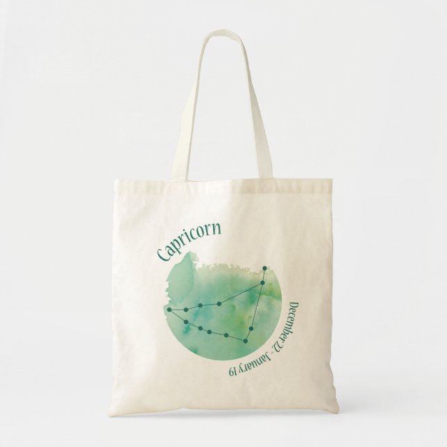 Capricorn Tote Bag (Front)