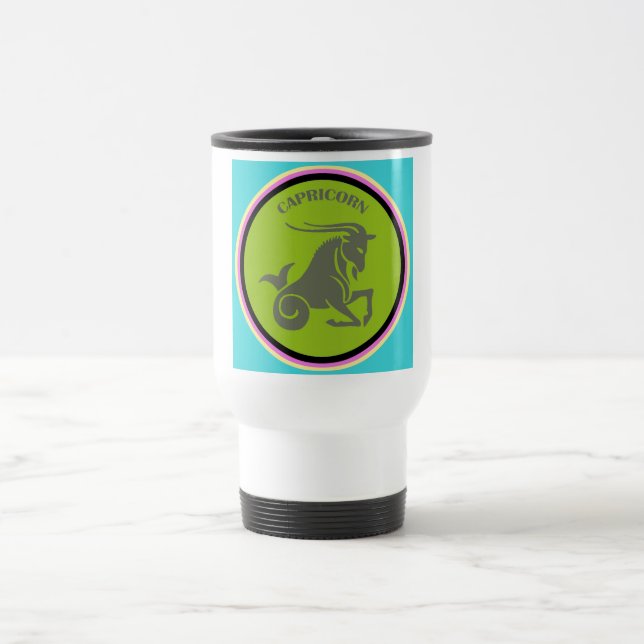 Capricorn Travel Mug (Center)