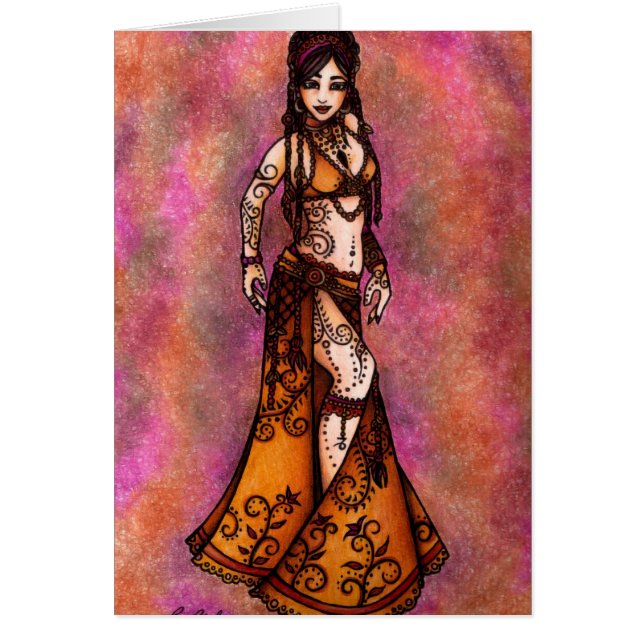 Capricorn Tribal Belly Dancer (Front)