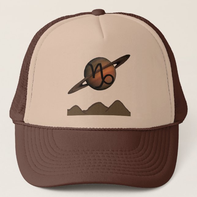 Capricorn Trucker Hat (Front)