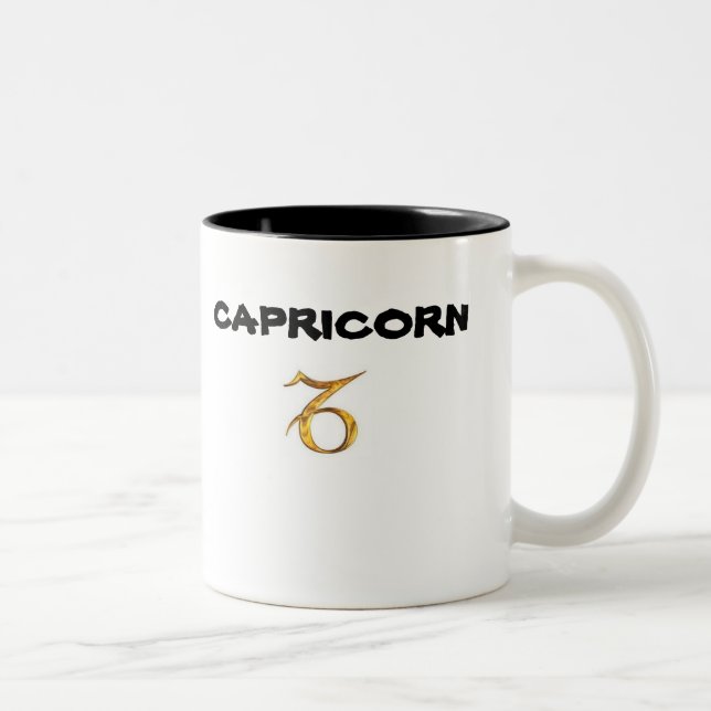 Capricorn Two-Tone Coffee Mug (Right)