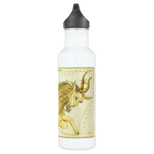 Capricorn Vintage Constellation, Urania's Mirror 710 Ml Water Bottle