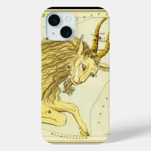Capricorn Vintage Constellation, Urania's Mirror iPhone 15 Case