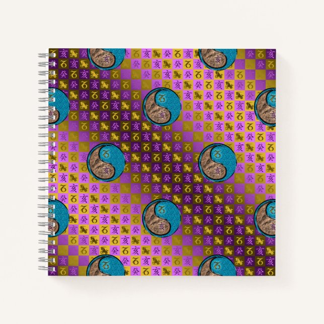 Capricorn & Water Boar Notebook (Front)