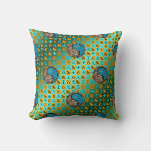 Capricorn & Water Dog Cushion