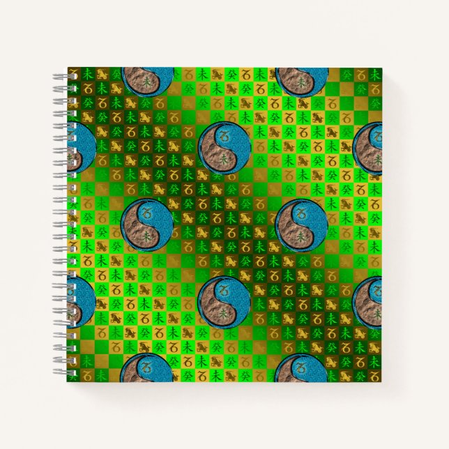 Capricorn & Water Goat Notebook (Front)