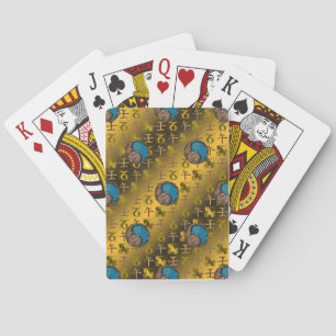 Capricorn & Water Horse Playing Cards