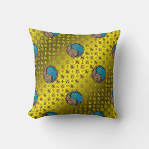 Capricorn & Water Monkey Cushion