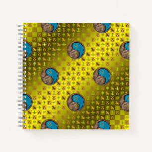Capricorn & Water Monkey Notebook