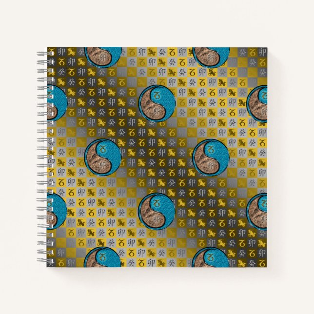 Capricorn & Water Rabbit Notebook (Front)
