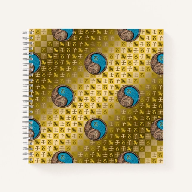Capricorn & Water Rat Notebook (Front)