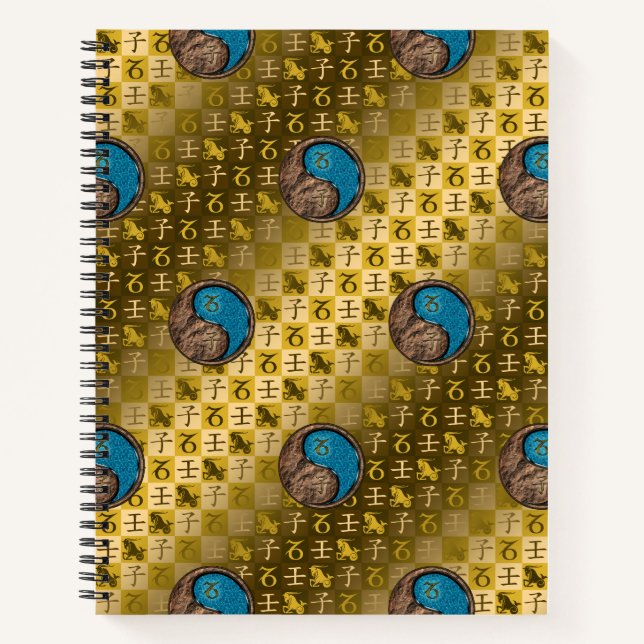 Capricorn & Water Rat Notebook (Front)