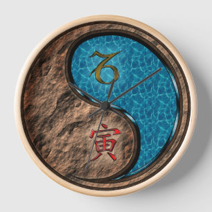 Capricorn & Water Tiger Clock