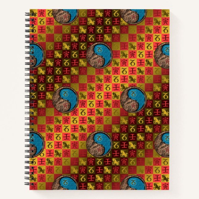 Capricorn & Water Tiger Notebook (Front)