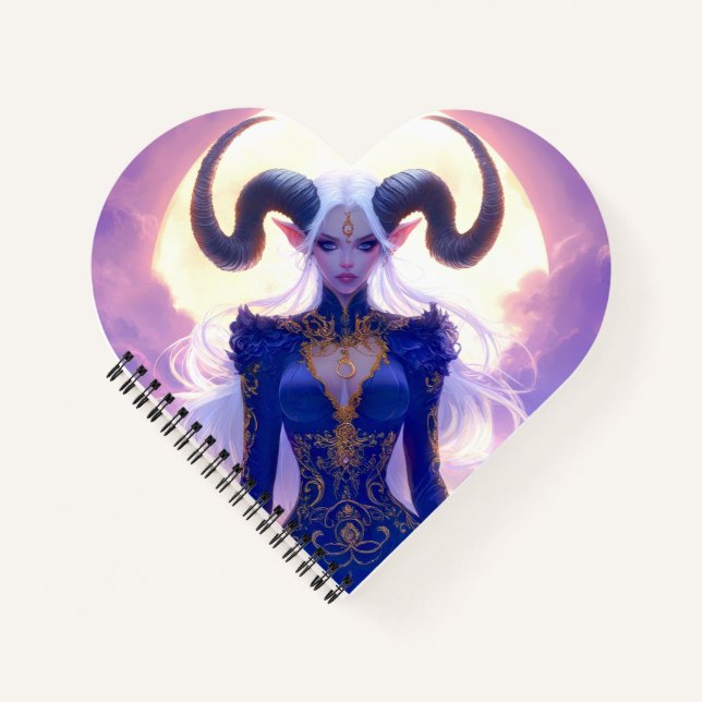 Capricorn Woman Notebook (Front)