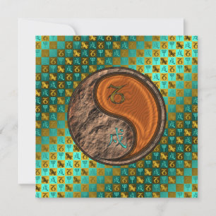 Capricorn & Wood Dog Card