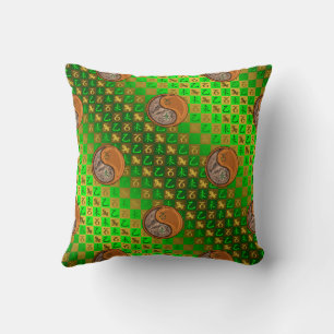 Capricorn & Wood Goat Cushion